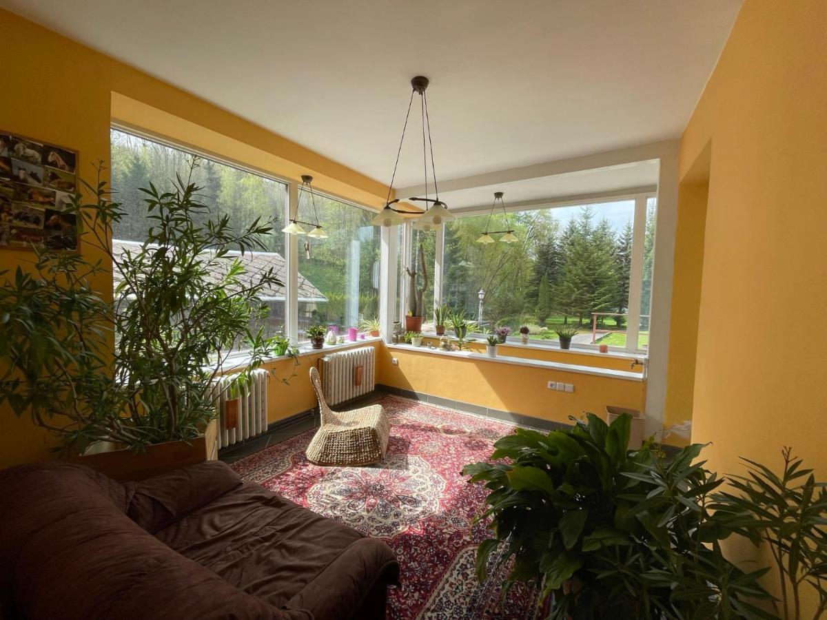 Ubytovani V Krkonosich, Rodinny Apartman Peklicko Horni Lanov Bagian luar foto